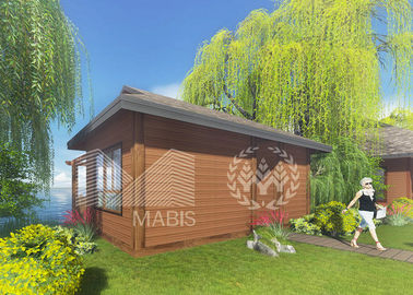 บ้านไม้เช่นเดียวกับโครงเหล็ก Modular ที่มีความสามารถในการเป็นฉนวนความร้อนได้ดี