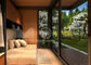 บ้านสวนสีสำเร็จรูปแบบกำหนดเอง, Mini Backyard Prefab Cabins ไม้